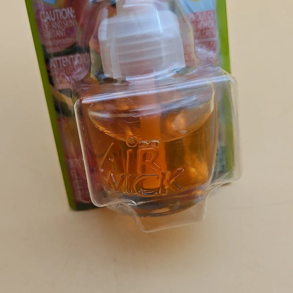 Vintage Air Wick Scented Oil Refill NOS 2006 Indulgence Hibiscus & Island Fruits